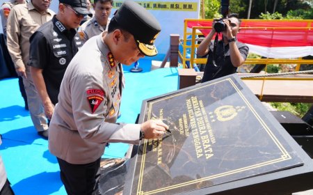 Wakapolri Resmikan Jembatan, Dukung Program Strategis Nasional