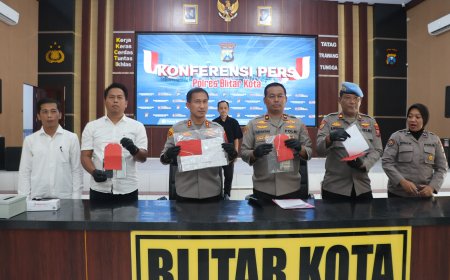 Polres Blitar Kota Gagalkan Praktik Penimbunan Solar