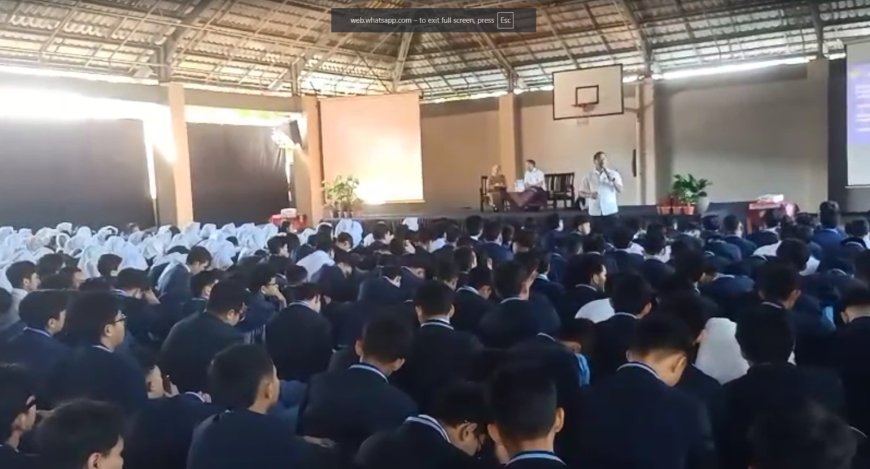 Polresta Malang Kota Kampanyekan Internet Sehat untuk Pelajar