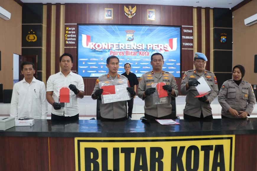 Tersangka Penyalahgunaan BBM Subsidi Ditangkap Polres Blitar Kota