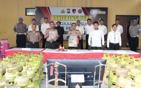 Kasus LPG Oplosan Terungkap, Dua Tersangka Diamankan