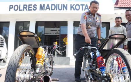 Polres Madiun Kota Perketat Pengawasan Balap Liar