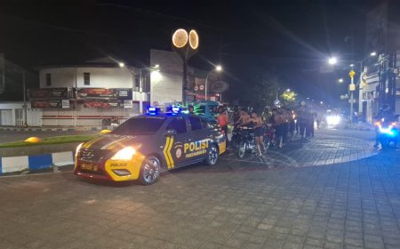 Patroli Pleton Siaga Cegah Gangguan Kamtibmas