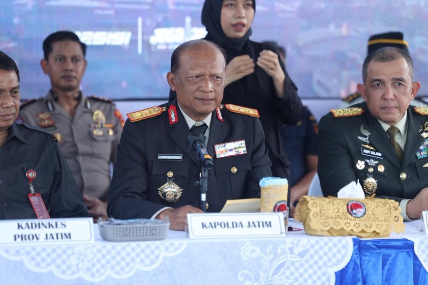 Polda Jatim Tegaskan Komitmen Lewat Aksi Nyata