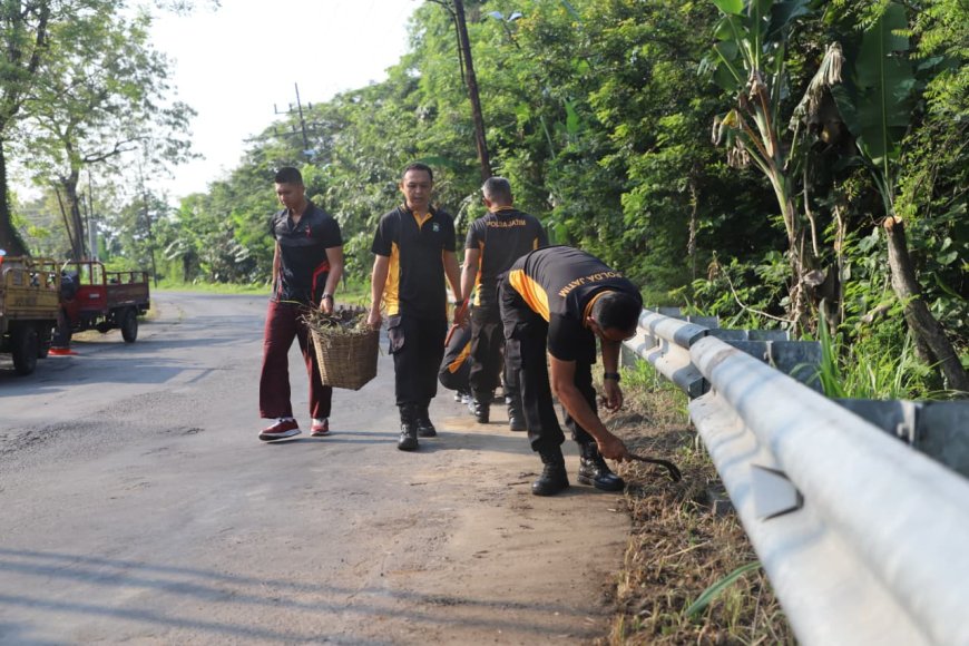 Polres Magetan Revitalisasi Jembatan Demi Kepentingan Bersama