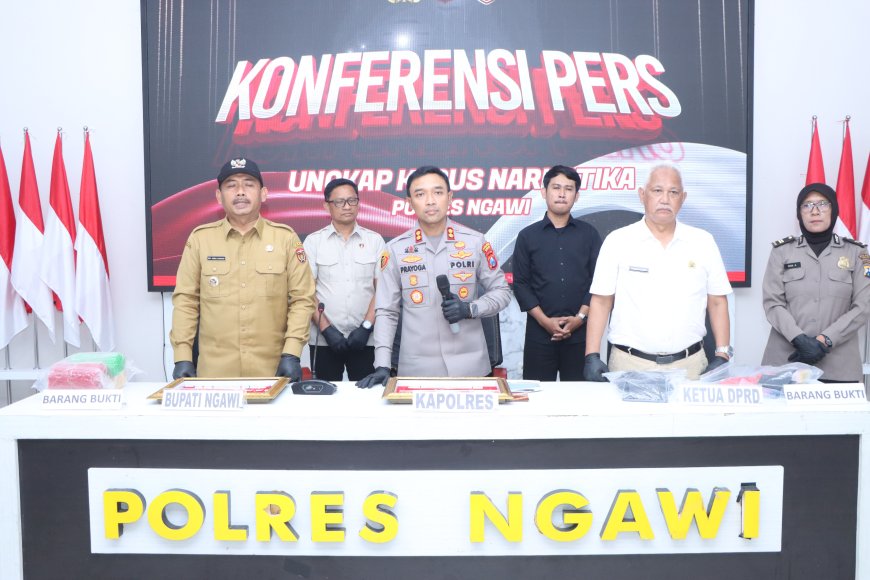 Dua Tersangka Narkoba Diamankan Aparat