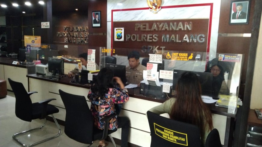 Polres Malang Tingkatkan Pelayanan SPKT, Utamakan Respons Cepat dan Humanis