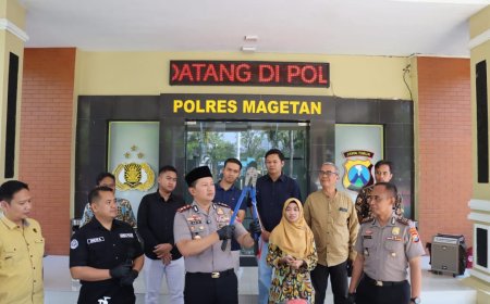 Tim URC Polres Magetan Amankan Komplotan Pencurian Sepeda Lintas Wilayah   