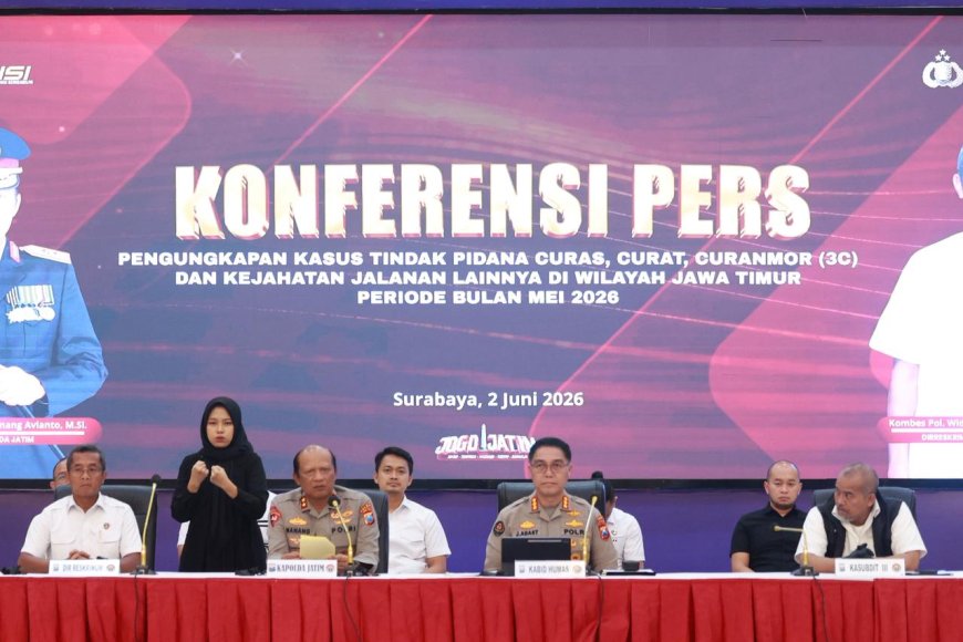 Pengungkapan 320 Kasus Jadi Bukti Keseriusan Polda Jatim Jaga Kamtibmas