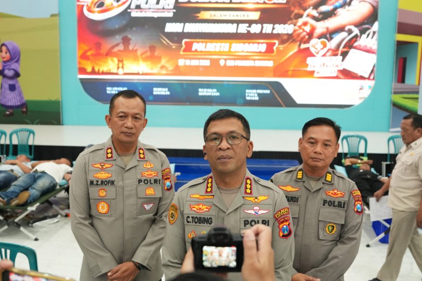 Polresta Sidoarjo Hadirkan Kegiatan Positif dan Bermanfaat bagi Masyarakat