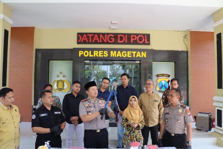 Tim URC Polres Magetan Amankan Komplotan Pencurian Sepeda Lintas Wilayah   
