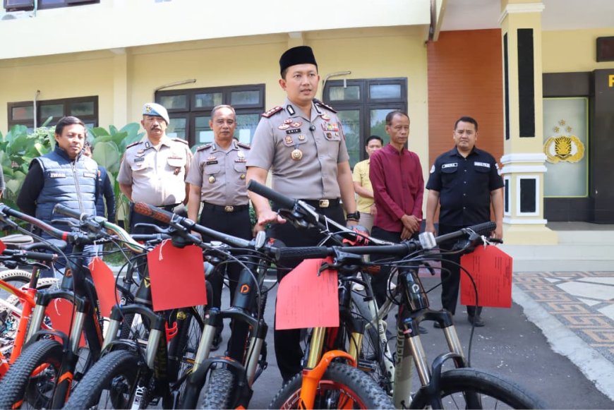 Polisi Ringkus Komplotan Pencuri Sepeda yang Beraksi di Sejumlah Wilayah